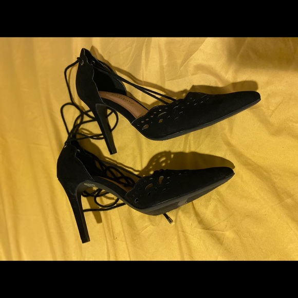 Never worn black Christian Siriano heels - size 9 - Picture 3 of 3